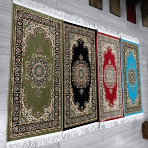 便携式祈祷垫批发定制设计<span class=keywords><strong>Janamaz</strong></span>伊斯兰厚穆斯林祈祷垫 - Product Image 4