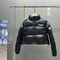 Doudoune classique de luxe 1996 avec logo brodé personnalisé, vintage, unisexe, imperméable et résistante au froid, manteau d'hiver matelassé