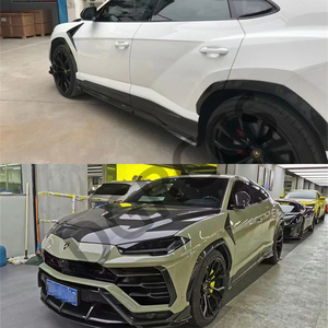Suitable for Urus SUV High-quality Carbon Fiber Side Skirt Foot Skirt Hem Door Set of 8 Pieces 2018-2021 - Product Image 3