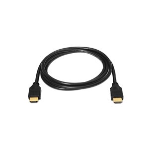 Cable HDMI v1.3, A/M-A/M, 1.8 m, velocidad, compatible con audio y video, ideal para conectar dispositivos multimedia. - Product Image 1