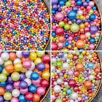 Fabrik-Großhandel Bunte Mix-Streuperlen Kuchenstreusel Zuckerperlen für Backzutaten Kuchen- und Dessertdekoration