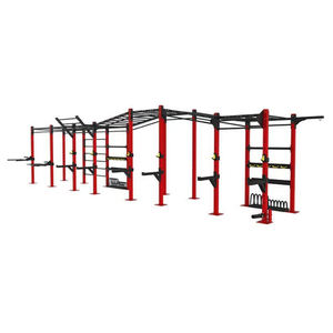 Gimnasio personalizado de fábrica de 13 años, barra de mono para entrenamiento cruzado y dominadas independiente. - Product Image 2