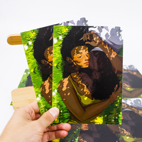 Tarjeta de Visita Personalizada de Lujo, Negra, con Relieve, Impresión de Tarjeta de Agradecimiento Comercial con Estampado en Dorado