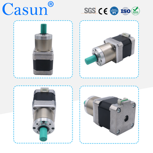 Casun <span class=keywords><strong>Nema</strong></span> <span class=keywords><strong>17</strong></span> 4.1N. M Motor paso a paso de alta resistencia con caja de cambios 1:19.2 Ratio Motorreductor de alta calidad para CNC - Product Image 3