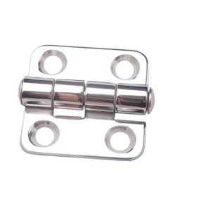 Charnière de meuble en acier inoxydable 38 mm x 37 mm, épaisseur 2 mm, montage en surface, antirouille, pour usage domestique et de bureau - Product Image 3