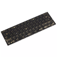 Fabrication personnalisée 61 68 87 96 104 touches clavier mécanique remplaçable à chaud Pcb