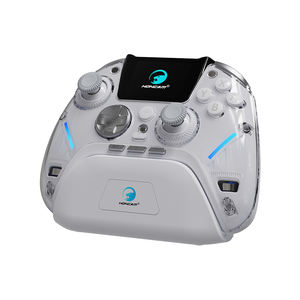 Control de Juego Inalámbrico BT Honcam con Pantalla Inteligente, Empuñadura de Goma, Gatillo con Clic, 4 Botones Traseros, Amortiguación Ajustable del Joystick - Product Image 1