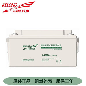 KELONG Valve Regulated Lead Acid <b>Battery</b> 6-GFM-65 12V 65Ah <b>UPS</b> Backup Power - Product Image 5