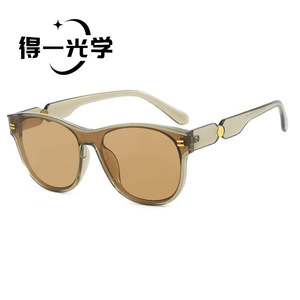 Oval <b>Sunglasses</b> UV400 PC Frame Black Unisex Outdoor Use - Product Image 4