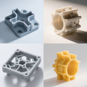 Pièces ABS en plastique Usinage CNC de précision personnalisé Peek Black Pom Uhmw Teint Acrylique Nylon Pvc Ptfe Pmma Pièce Service Fabricant - Product Image 2