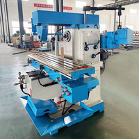Fresadora Horizontal de Alto Rendimiento, Fresadora Universal Automática de 3 Ejes para Metal, Máquina con Mesa Elevadora