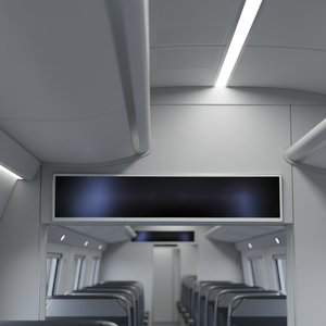 Pantalla LCD de Barra Estirada de 28 Pulgadas BOE DV280FBM-NB1 1920x360 700 nits de Alto Brillo con ADS LVDS para Estantes de Tiendas - Product Image 1