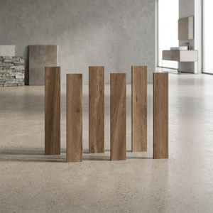 Baldosas de Porcelana con Aspecto de Madera Marrón Rústico, 200x1200mm, Acabado de Madera Natural, 20x120cm - Product Image 3