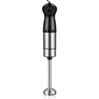 Batidora de Inmersión RAF 400W R.3105, Eje Largo de Acero Inoxidable, Cuchilla de 4 Aspas con Recubrimiento de Cobre, Fácil de Limpiar, para Mezclar y Picar Alimentos