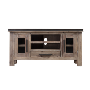 Low MOQ ATLAS Brand Wood Tv Unit 2 Doors 1 Drawer Oak Solid Wood Living <b>Room</b> Furniture Odm Service Vietnamese Supplier - Product Image 1