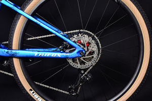 Vélo de montagne à suspension intégrale en carbone <span class=keywords><strong>TRIFOX</strong></span> T800 léger 29er MTB avec fourche à air de 140 mm et frein à disque hydraulique - Product Image 4