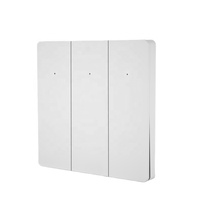 Interrupteur mural intelligent WiFi avec indicateur 1/2/3 boutons poussoirs pour la domotique