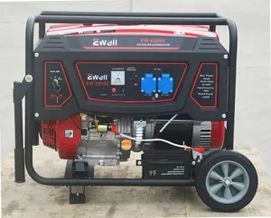 Ewell high quality generator gasoline open frame jet power gasoline generator 6KW for energy crisis