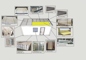 Maison de conteneur mobile officielle de 2 étages Contenedores Casa pour l'application de chambre à coucher de bureau boutique entrepôt - Product Image 5