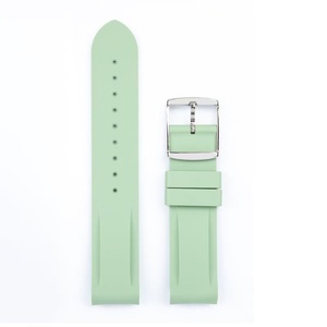 Correa de reloj de silicona suave con diseño de estrella cósmica y luna, accesorios para muñeca de 20 mm - Product Image 3