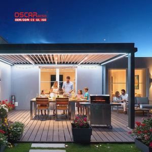 <span class=keywords><strong>Serre</strong></span> avec toit automatique en aluminium thermolaqué, jardin d'hiver en verre, idéal <span class=keywords><strong>pour</strong></span> patio, <span class=keywords><strong>balcon</strong></span>, <span class=keywords><strong>terrasse</strong></span> dans les régions froides, pergola - Product Image 1