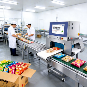 Détecteur de rayons X multi-contaminants haute précision pour sachets de snacks, verre, métal, plastique - Product Image 3