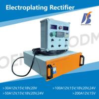 Redresseur à mode de commutation 12V 25A CC/CV plaqué or avec minuterie et compteur d'ampères-heures