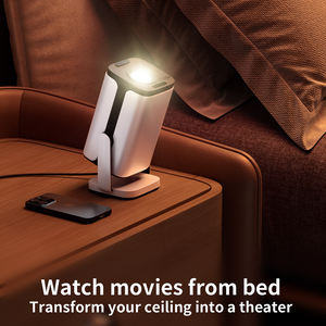 Lonnst โปรเจคเตอร์โฮมเธียเตอร์ LCD อัจฉริยะพกพาได้ขนาดเล็ก L06N พกพาสะดวกดูหนังจากเตียงได้ - Product Image 5