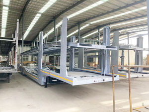 รถเทรลเลอร์แข่งควบคุมระยะไกลขนาดเล็กสร้างผู้ให้บริการรถ3คันพร้อมคุณสมบัติกึ่งรถบรรทุกเหล็ก - Product Image 4