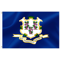 Drapeaux de l'État du Colorado 3x5FT en polyester avec œillets métalliques pour fêtes, défilés, événements sportifs, décorations extérieures