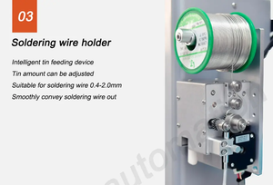 Estación de Soldadura Robótica de Escritorio para PCB, Robot de Soldadura Automático de Doble Cabezal con Módulo LED <span class=keywords><strong>y</strong></span> Cubierta - Product Image 5