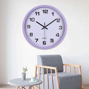 Horloge murale à quartz silencieuse de 8 pouces, design blanc moderne, à piles, style minimaliste antique, simple face, pour décorer votre intérieur - Product Image 4
