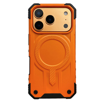 Coque antichoc givrée pour iPhone 17, 17 Pro Max, 15, 16 Pro, 14, 13 – Nouveaux modèles – Housse rigide en PC mate compatible avec la charge sans fil