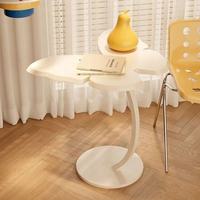 Mesa de Centro de Madera Maciza de Estilo Moderno y Simple con Forma de Mariposa para el Hogar, Muebles para Sala de Estar y Dormitorio
