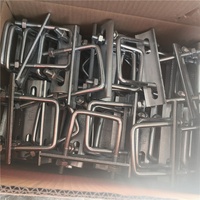 Pince de serrage pour tuyaux carrés de ferme, estampage automatique, Type U, différentes tailles de pinces à ciment