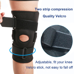 Aofit Logo Personnalisé Puissance <span class=keywords><strong>Genouillère</strong></span> Avec Coussinet En Silicone Articulation Patella Genou Soutien Ceinture Coussinets Bretelles - Product Image 4