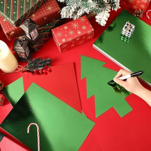 Cartulina metálica holográfica papel de espejo iridiscente papel de tarjeta gruesa para hacer tarjetas de Navidad invitaciones manualidades DIY - Product Image 4
