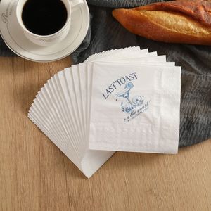 Disposable Printed Napkins 250mmx2 Party Theme Bachelorette Party Tissues 20 Sheets Per Pack - Product Image 4