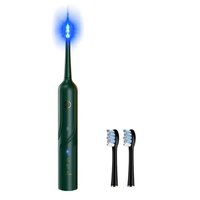 Cepillo de Dientes Eléctrico Sónico de Fábrica con Pantalla LED, Cerdas Suaves, Resistente al Agua IPX7, Recargable por USB, Batería de 400mAh, 4 Modos