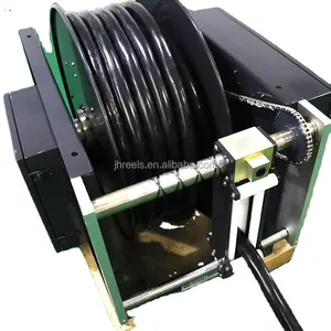 Enrouleur de câble moteur pour récupérateur d'empileur de roue à godets avec bague collectrice de joint rotatif à fibre optique