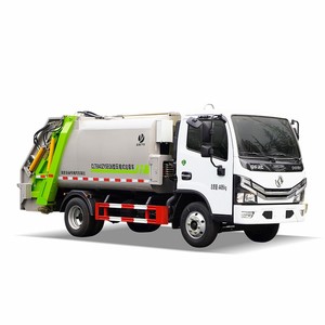 รถบรรทุกขยะขนาดเล็กตงเฟิง 4x2 พร้อมใช้งานสำหรับเก็บขยะในพื้นที่อยู่อาศัยและการทำความสะอาดเมือง - Product Image 1