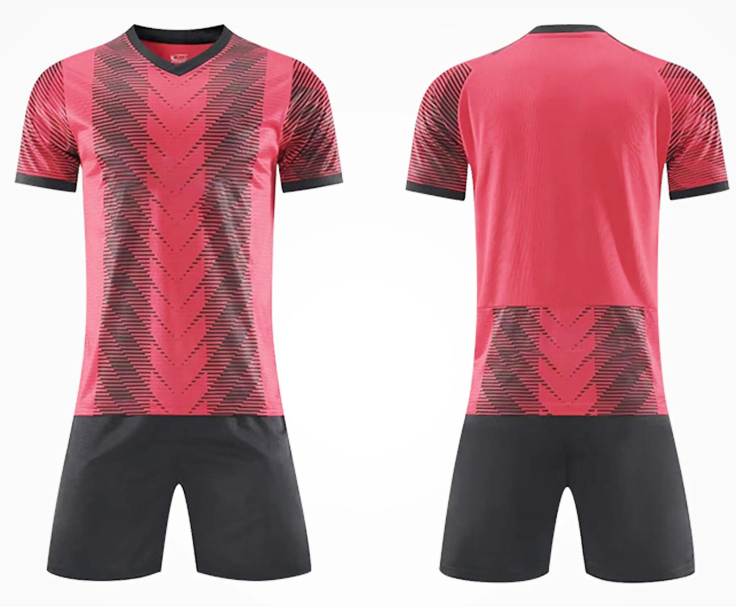 24-25 nuevo Conjunto de camiseta transpirable deportiva para adultos, camiseta de entrenamiento de fútbol, número imprimible en blanco