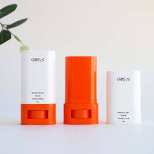 Empty 20g Pocket Plastic Oval Twist-Up Deodorant Lotion <strong>Sticks</strong> PP Lip Balm <strong>Suncream</strong> Tubes DIY Homemade Crayon Chapstick Vials - Product Image 4