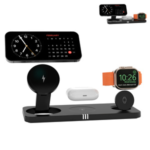 Qi2 3 Trong 1 Không Dây Có Thể Gập Lại Gấp Máy Tính Để Bàn Điện Thoại Sạc Đứng & Chủ Sở Hữu Trạm Sạc Di Động Từ Biểu Tượng Tùy Chỉnh - Product Image 4