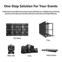 Écran LED P3.91 pour scène, écran LED extérieur, écran LED étanche en aluminium moulé sous pression, écran LED portable