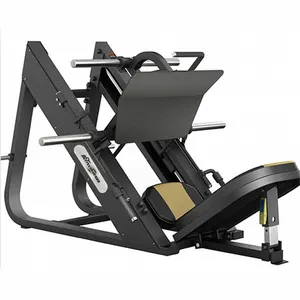 gym equipment commercial plate loaded strength training calf Glutes 45 degree leg press machine