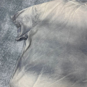 T-Shirt Vintage a Maniche Corte Effetto Vissuto per Uomo, 100% Cotone Lavorato a <span class=keywords><strong>Maglia</strong></span>, Peso Tessuto 300 Grammi, Design Boxy con Stampa <span class=keywords><strong>Ac</strong></span> - Product Image 2