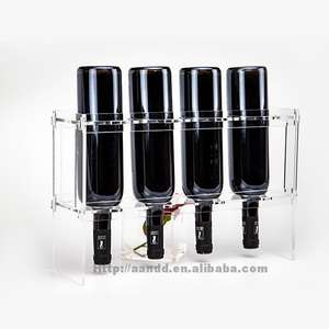 Organizador de Botellas de Agua en Niveles, Exhibidor para 6 Botellas, Soporte Acrílico para Botellas de Vino - Product Image 3