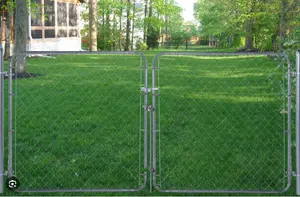 6x12ft Portable Customized Security Temporary Fence Galvanized Chain Link Fence