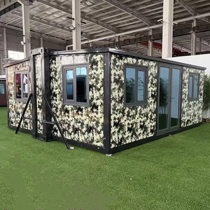 โกดังเก็บ40ft แบบขยายได้พร้อมทางเดินแบบขยายได้ทำจากจีน-ใช้งานทางอุตสาหกรรมรับน้ำหนักได้สูง - Product Image 1